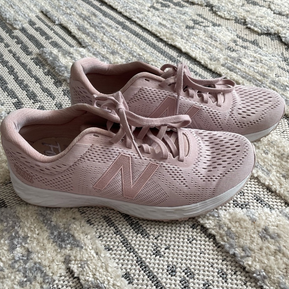 Light pink new balance “fresh foam”